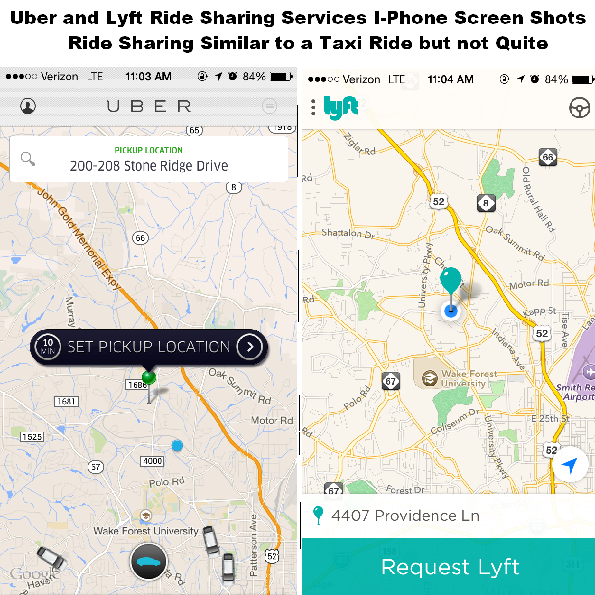 Uber Lyft