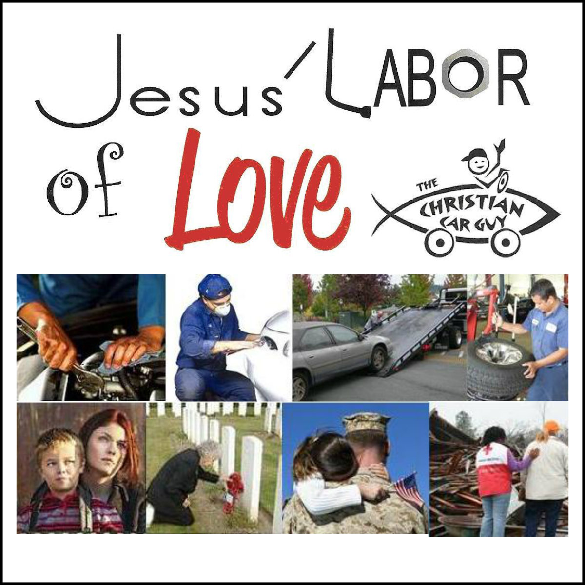 Jesus Labor of Love Banner