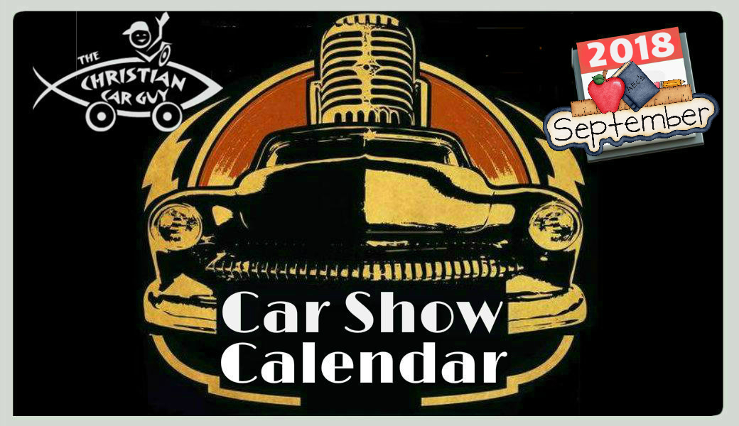 Car Show Calender 2018